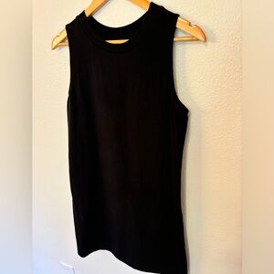 ANewDay black crop neck dress
